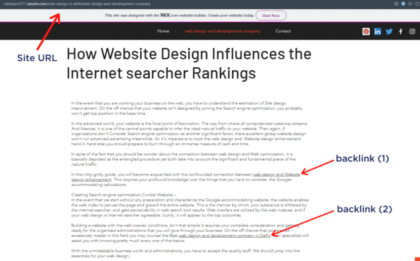 web 2.0 backlinks